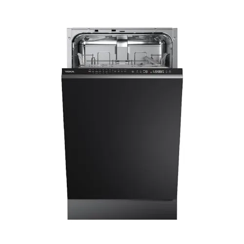 TEKA Einbau-Geschirrspüler, 45 cm – Vollintegrierte Spülmaschine mit 7 Programmen - Haushaltsgroßgeräte – 10 Maßgedecke, elektronische Steuerung über LED-Display und effiziente Spezialprogramme für optimale Reinigungsergebnisse.