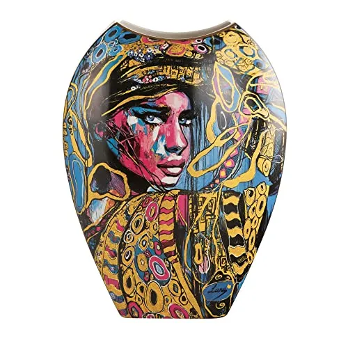 Vase Aphrodite 30 cm - Lana Frey Artis Orbis - Vasen aus hochwertigem Porzellan mit aufwändiger Echtgoldauflage, elegantes zeitloses Design - das perfekte Geschenk für jeden Anlass.