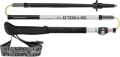 LEKI Skysolo FX.One Carbon 115 cm - Wanderstöcke für Speed Hiking und Bergtouren, ultraleicht mit nur 174g und ergonomischem Verticon Foam-Griff für optimalen Komfort und Kontrolle.