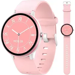 JOYELE Kinder Smartwatch mit Aktivitätstracker - Rosa - Die JOYELE Kinder-Smartwatch vereint sportliches Design und 19 Sportmodi für mehr Bewegung. Mit IP68 Wasserschutz und HD-Touchscreen ist sie ideal für aktive Kinder ab 5 Jahren.
