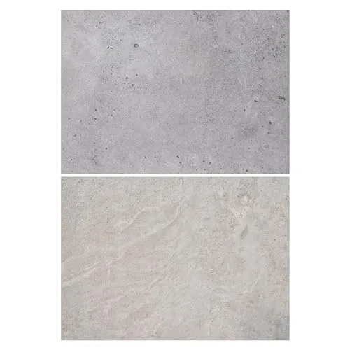 Lens-Aid Fotohintergrund Flatlay für Foodfotografie und Studio, Marmor/Stein Design, 84 x60 cm, Spezialbeschichtung, abwischbar