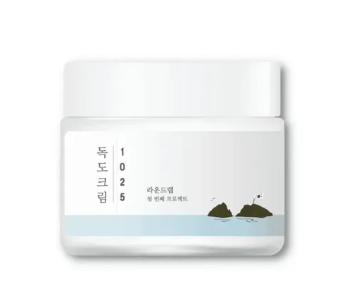 ROUND LAB 1025 DOKDO Cream 80 ml - Tagespflege, feuchtigkeitsspendende Creme mit marinem Extrakt für gesunde und strahlende Haut.