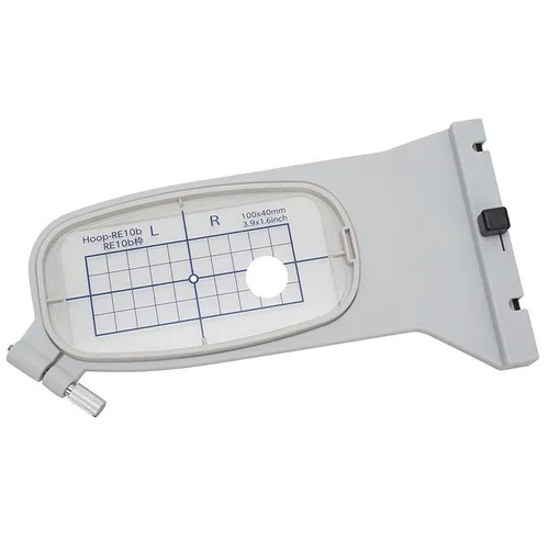 JANOME RE 10b Stickrahmen 100 x 40 mm für Ärmel Janome 500e 550e Elna 830 830L