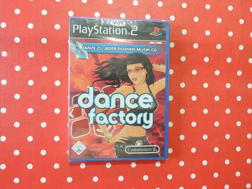 Dance Factory für Playstation 2 - Neu und OVP - PC- & Videospiele, Musik & Tanz Spiel von Codemasters, ideal für alle Tanzliebhaber und perfekt für unvergessliche Partyabende!
