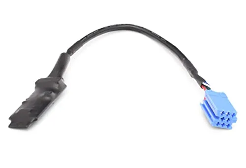 BlueMusic Bluetooth Audio Adapter für ALFA ROMEO & FIAT - AV-Eingangsadapter für Fahrzeuge, ermöglicht kabelloses Musikstreaming zum Originalradio und unsichtbare Installation hinter dem Radio.