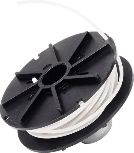 Produktbild Original Einhell Ersatzfadenspule GE-ET 5027 für Rasentrimmer (für Einhell Rasentrimmer GE-ET 5027, GE-ET 4526, GC-ET 4526 und GC-ET 4025, Tippautomatik, Länge 6 m)