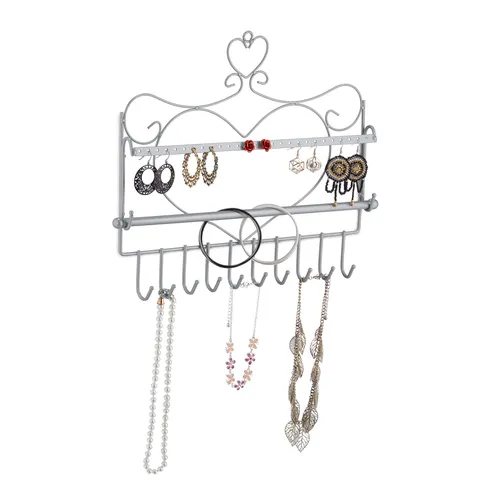 Schmuckständer & -kästen Silber von Relaxdays