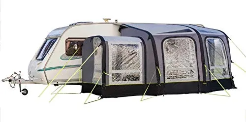 OLPRO View 300 Aufblasbare Wohnwagenmarkise mit Verandaverlängerung