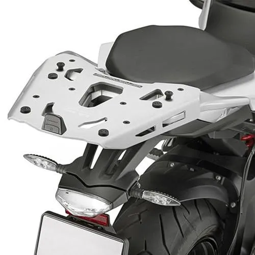 Givi SRA Aluminium Gepäckträgerplatte Monokey in silber von GIVI