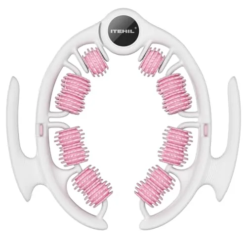 ITEHIL Lymphdrainage-Massagegerät, Anti-Cellulite-Massagerolle, Cellulite-Entferner, Faszien-Massagegerät für Arme, Beine, Bauch und Gesäß