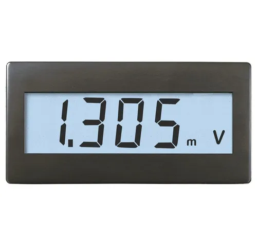 VOLTCRAFT DVM330W Digitales Einbaumessgerät - Einbaumessgerät mit einer Messgenauigkeit von ±199.9 mV, nur 14 mm tief und ideal für platzsparende Anwendungen.