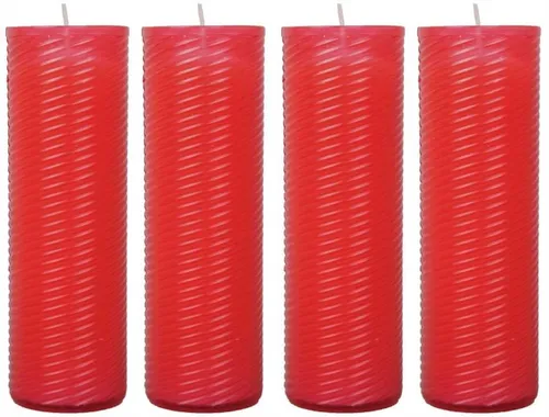 HS Candle Grabkerze (Spar-Set, 4-tlg), Nachfüllkerze N4 Ersatzkerze Grablicht, in versch. Sets verfügbar