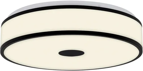 Briloner Leuchten LED Deckenleuchte LED Deckenleuchte, schwarz-weiß, LED/18W
