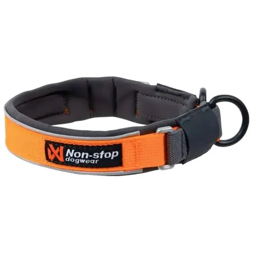 Non-Stop Dogwear Protektorenhalsband, Orange, 40