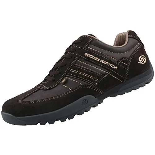 Dockers by Gerli 322530-350010, Herren Schnürhalbschuhe, Braun (chocolate), EU 46