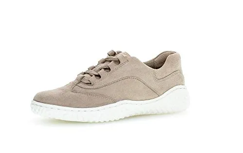 Gabor Damen Halbschuhe, Frauen Sneaker Low,lose Einlage,Best Fitting,straßenschuhe,Strassenschuhe,Lady,Platino,40.5 EU / 7 UK