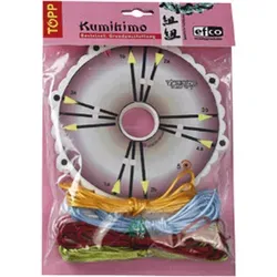 Kumihimo Flechtscheibe Set