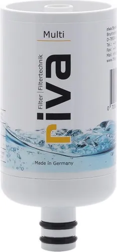 riva MULTI Ersatzkartusche | Für Untertisch-Filter, Duschfilter und Outdoor-Filter