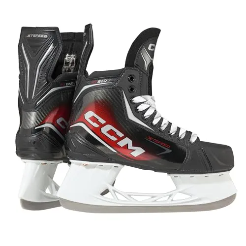 CCM JetSpeed FT860 Intermediate Eishockey Schlittschuhe, Passform: Regular (5.5 = EU 39)