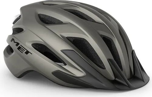 MET Crossover MIPS Fahrradhelm, Titan matt, M