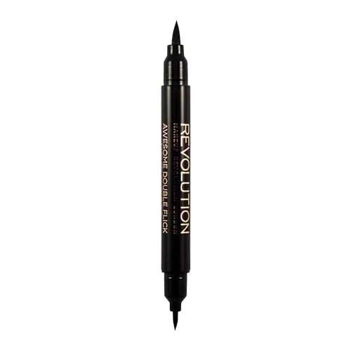 Produktbild Makeup Revolution, Thick & Thin Dual Liquid Eyeliner, Flüssiger Eyeliner, 1ml