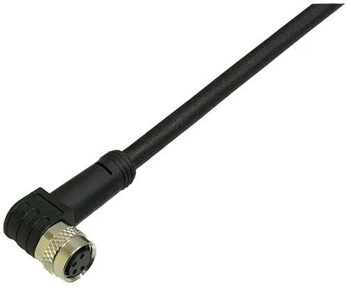 BKL Electronic 2700010 Sensor-/Aktor-Anschlussleitung M8 Kupplung, gewinkelt 5m Polzahl Sensoren: 3 1St.