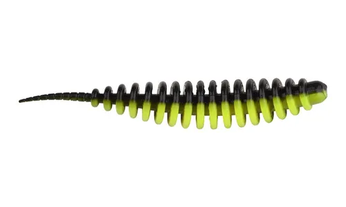 Spro TM Master Worm 65mm Garlic Black Lime von Berkley