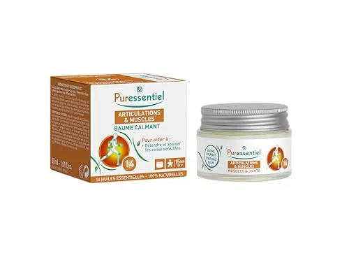 Puressentiel Gelenke & Muskeln Beruhigender Balsam mit 14 ätherischen Ölen 30 ml