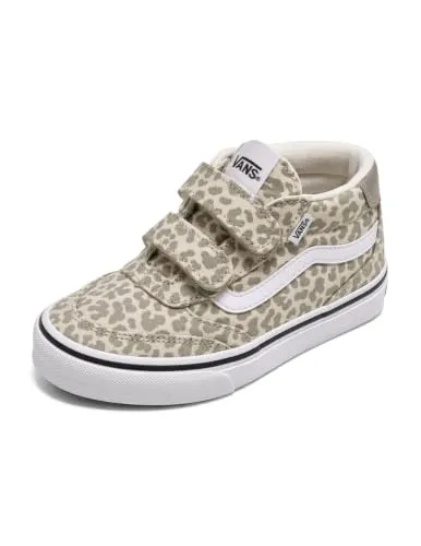 Vans Brooklyn Mid V, Leopard Turtledove in beige von Vans
