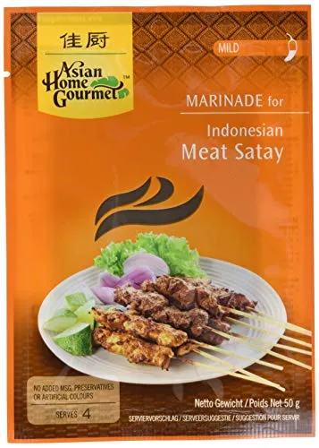 AHG Indonesische Saté Marinade 50g, 12er Pack (12 x 50 g)