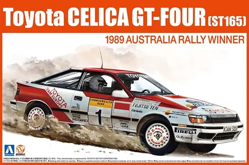 Toyota Celica GT-Four ST165 Australia Rally 1:24 Model Kit Aoshima 081198 1989