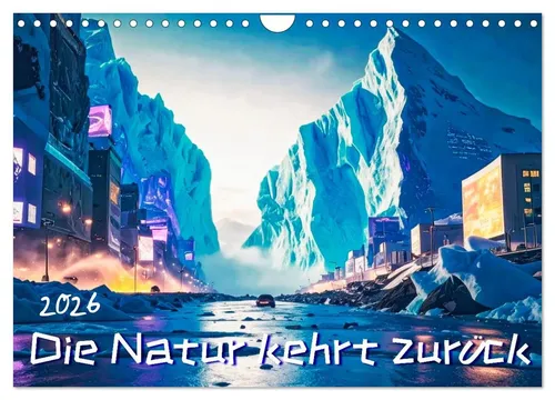 Die Natur kehrt zurück (Wandkalender 2026) - Hochwertiger Fotokalender - Erleben Sie die Schönheit der Natur mit diesem robusten Wandkalender. Nachhaltig produziert auf FSC-zertifiziertem Papier, ideal als Geschenk für jeden Anlass.