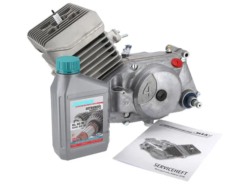 Motor 70ccm, 4-Gang, Gehäuse Natur, Laufbuchse Ø53mm, NPC von SIMSON