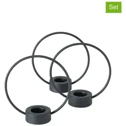 BOLTZE Kerzenständer Schwarz von BOLTZE