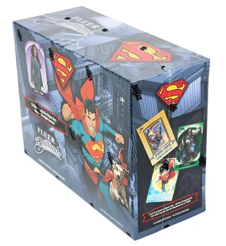 UpperDeck - Fleer Brilliants Superman Trading Cards - 2025 - Trading Card Sammlung mit 70 einzigartigen Karten, perfekt für Superman-Fans und Sammler, die das Besondere suchen.