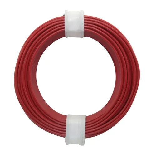 Kupferschaltlitze rot flexibel einadrig 0,14 mm² stark 10 m Rolle 0,20€/m