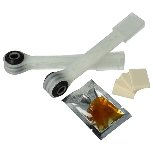 vhbw 2X Stoßdämpfer kompatibel mit Siemens IQ500, IQ300, IQ700, WA14LQ, WB44UM, IQ590, WA14LP, IQ800, WB45UL, IQ890 Waschmaschine - 90 N