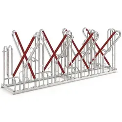 Fahrradständerreihenanlage 4518 XBF 2-s.90Grad