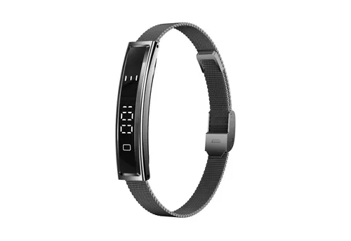 fontastic Fitness-Tracker Fitness Tracker Armband LED Herzfrequenz Schlafanalyse Schrittzähler (Fitness Tracker, Magnet-Ladekabel, Silikon Wechselarmband), Fitness Tracker, Herzfrequenz, Schlafanalyse, Bluetooth