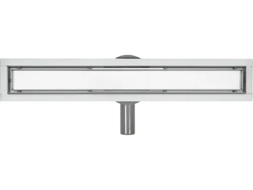 Duschrinne 80cm drehbar aus Edelstahl 304 - Hochwertige Ablaufrinne für Badezimmer und Küchen, vielseitig einsetzbar und sorgt für effizienten Wasserabfluss.