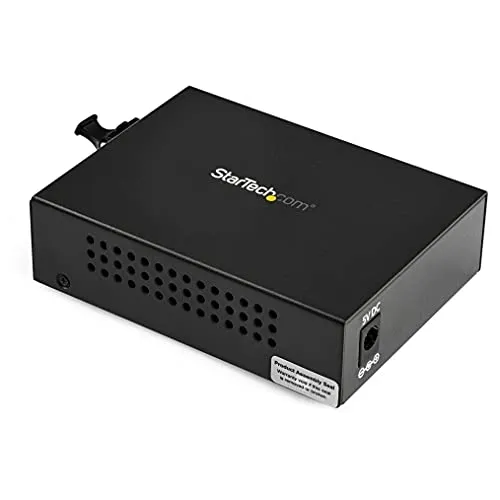 StarTech.com Multimode (MM) LC Glasfaser Medienkonverter für 10/100/1000 Netzwerk