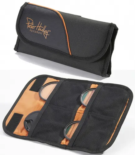Peter Hadley Filtertasche Las Vegas schwarz/orange - Dealpreis