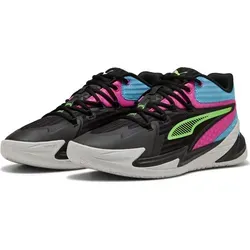 Puma Dagger Basketballschuhe EU 46 - Schwarz - Sonstige Sportschuhe mit PROFOAM Zwischensohle für optimale Dämpfung und Energierückgabe. Ideal für Outdoor-Courts, sorgt für perfekten Halt und Traktion dank der Puma BITE Laufsohle.