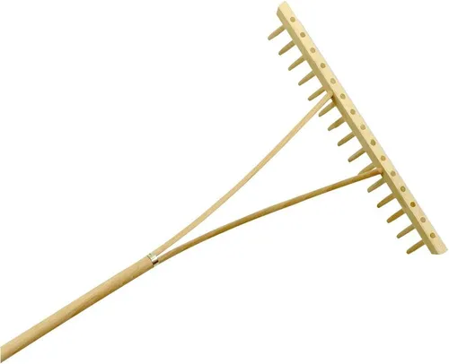 Testrut Holzrechen 15 Zinken