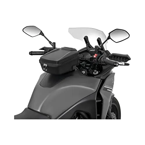 SHAD E09C Click System Tankrucksack - Motorradtaschen/-rucksäcke mit 9 Litern Volumen, stabiler Kunststoffbodenplatte und einfachem Klicksystem für schnelles Befestigen und Lösen.