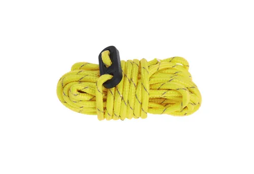 ToCi 8x Zelt-Abspannseil Ø4mm Nylon Zeltschnur Zeltleine Spannleine 3,8m Abspannleine