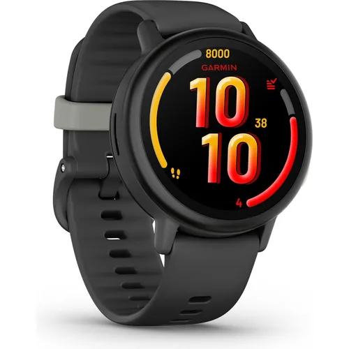 Garmin Bounce 2 schiefergrau/schwarz - Smartwatch für Kinder mit LTE-Konnektivität, Standortverfolgung in Echtzeit und integrierten Sport-Apps für mehr Aktivität und Sicherheit.