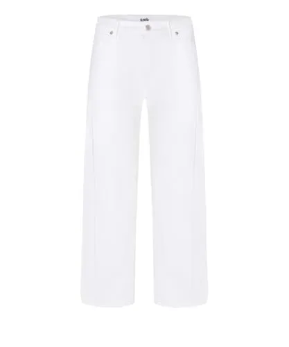 Oria 5113 Pure White Stone Jeans in Größe 38/28 von Cambio