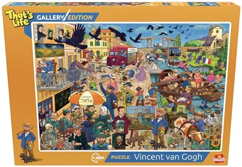 Goliath That's Life Gallery Edition: Vincent van Gogh, Puzzle mit 1000 Teilen für Kinder ab 7 Jahren