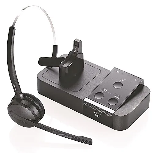 Jabra Pro 9450 Mono Midi Kabelloses Headset - Kabelloses DECT-Headset mit integrierten Mikrofon, ideal für professionelle Nutzung und komfortables Telefonieren.